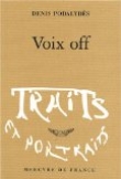 Voir la fiche du livre Voix off (1CD audio) Voix off (1CD audio)