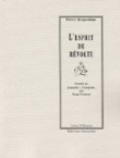 Voir la fiche du livre L'esprit de révolte L'esprit de révolte