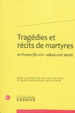 Trag�die et r�cits de martyres