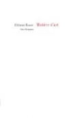 Voir la fiche du livre Matière d'art Matière d'art