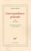 Couverture du livre Correspondance générale : Tome 8, 1828-1830 Correspondance générale : Tome 8, 1828-1830