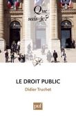 Couverture du livre Le droit public Le droit public