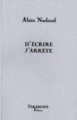 D'�crire, j'arr�te