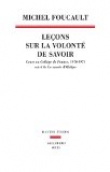 Le�on sur la volont� de savoir