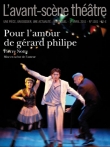 Couverture du livre Pour l'amour de Gérard Philipe Pour l'amour de Gérard Philipe