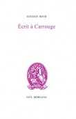 Ecrit � Carrouge