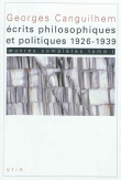 Oeuvres compl�tes, tome I: �crits philosophiques et politiques (1926-1939)