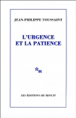 Couverture du livre L'urgence et la patience L'urgence et la patience