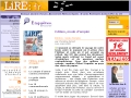 Une enquête du magazine Lire