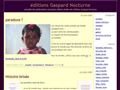 Les �ditions Gaspard Nocturne