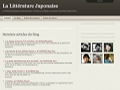 La Littérature Japonaise